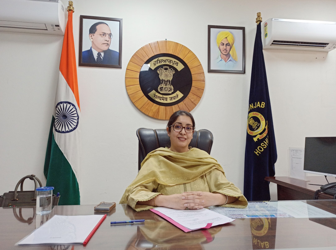 Amardeep Kaur Bhullar takes charge as Additional Deputy Commissioner (General) Hoshiarpur